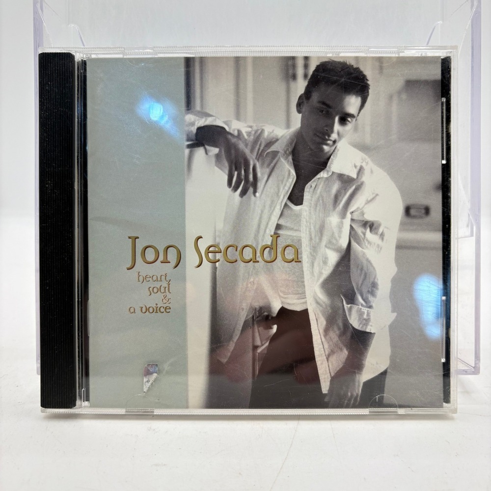 Jon Secada Heart Soul & a Voice CD 1994 SBK Records K2-29272‎ Latin Pop Pop Rock